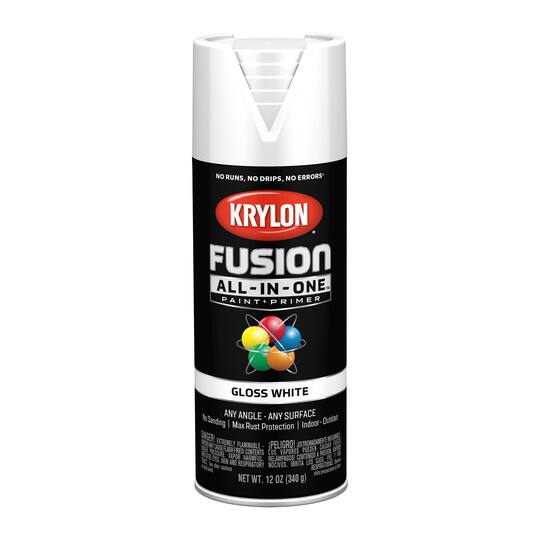 Krylon Fusion All In One Paint Primer Gloss White Michaels Krylon Fusion All In One Paint Primer Gloss White Michaels